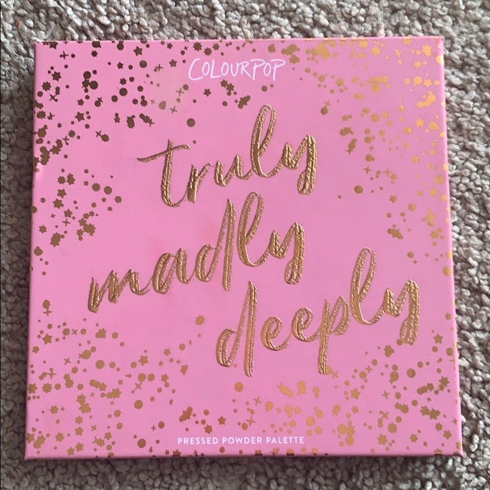 Colourpop truly madly deeply